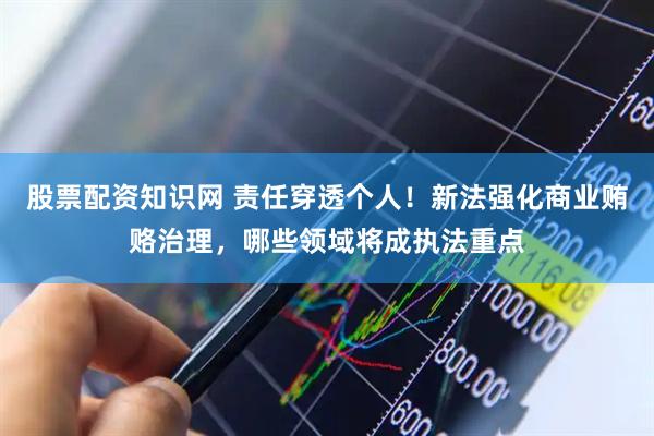 股票配资知识网 责任穿透个人！新法强化商业贿赂治理，哪些领域将成执法重点